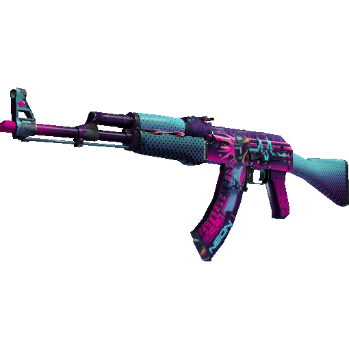 AK-47 | 霓虹骑士 (略有磨损)