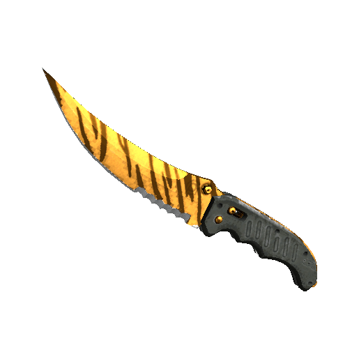 ★ Flip Knife | Tiger Tooth (Factory New)