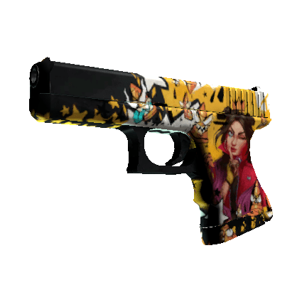 Glock-18 | Bullet Queen (Minimal Wear)