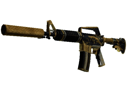 M4A1-S | Golden Coil (Battle-Scarred)