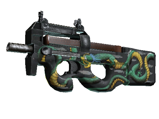 P90 | Emerald Dragon (Minimal Wear)