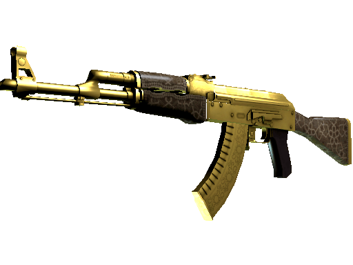AK-47 | Gold Arabesque (Well-Worn)