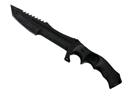 ★ Huntsman Knife | Black Laminate (Minimal Wear)