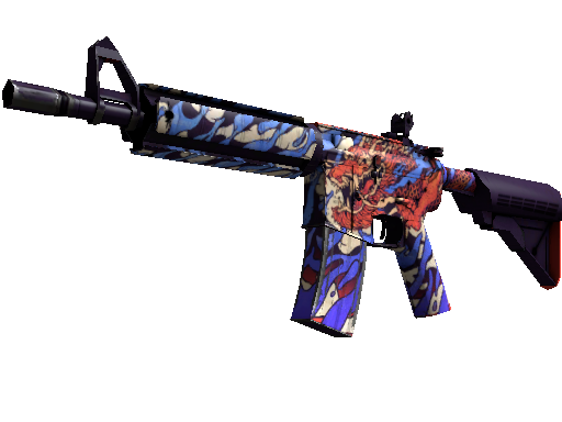 M4A4 | 龍王 (Dragon King) (Field-Tested)